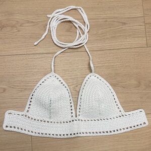 Handmade Crochet Lily Top - Small